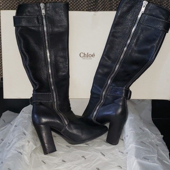 📣Auth Chloe Prince Paddington Boots Ret$1199📣 - Picture 2 of 12